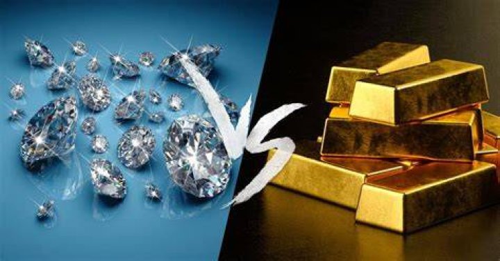 Which is better gold or diamond?