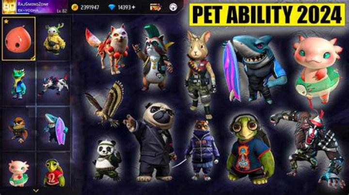 Which is the best pet in Free Fire?