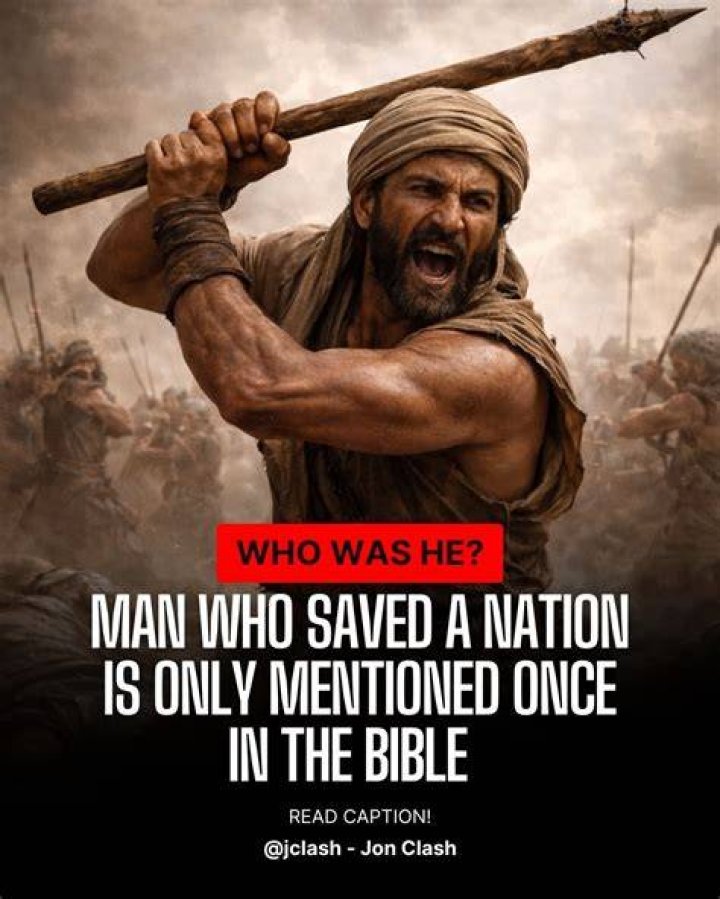 Who name was only mentioned once in the Bible?