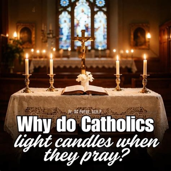 Why do Catholics light candles?