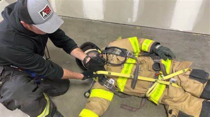 Why do firefighters carry webbing?