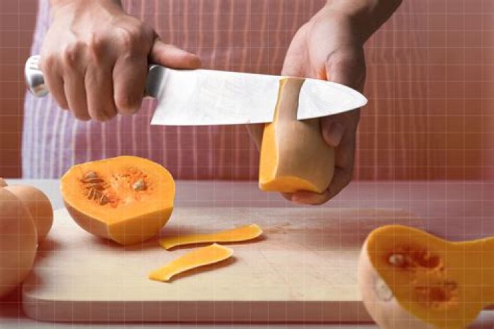 Why do my hands feel weird after cutting butternut squash?
