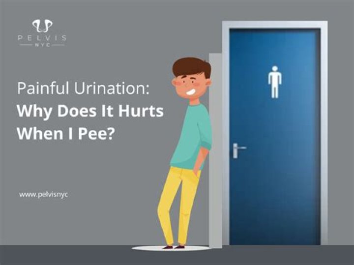 Why does it hurt when I pee after giving birth?