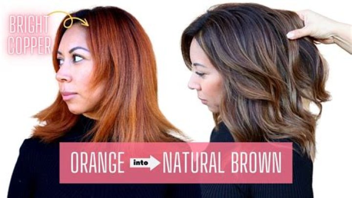 Why does my brown hair look orange in the light?