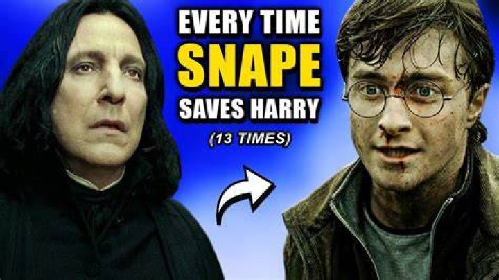 Why does Snape protect Harry?