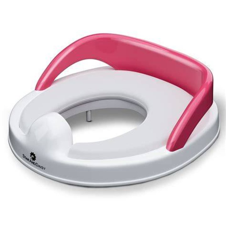 Why is toilet seat pink?